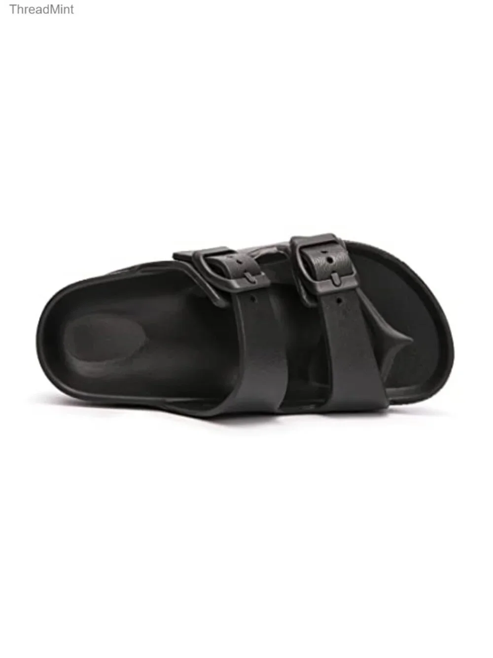 Kids EVA Slides Waterproof Slip-on Pool Sandals Adjustable Buckle